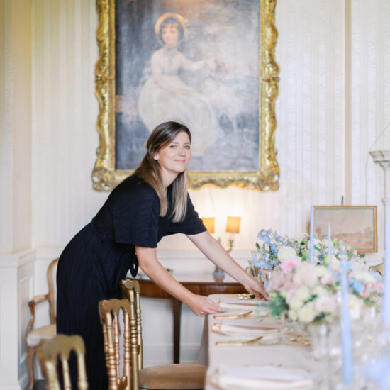 Wedding coordinator working