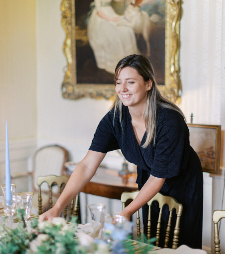 Wedding coordinator working